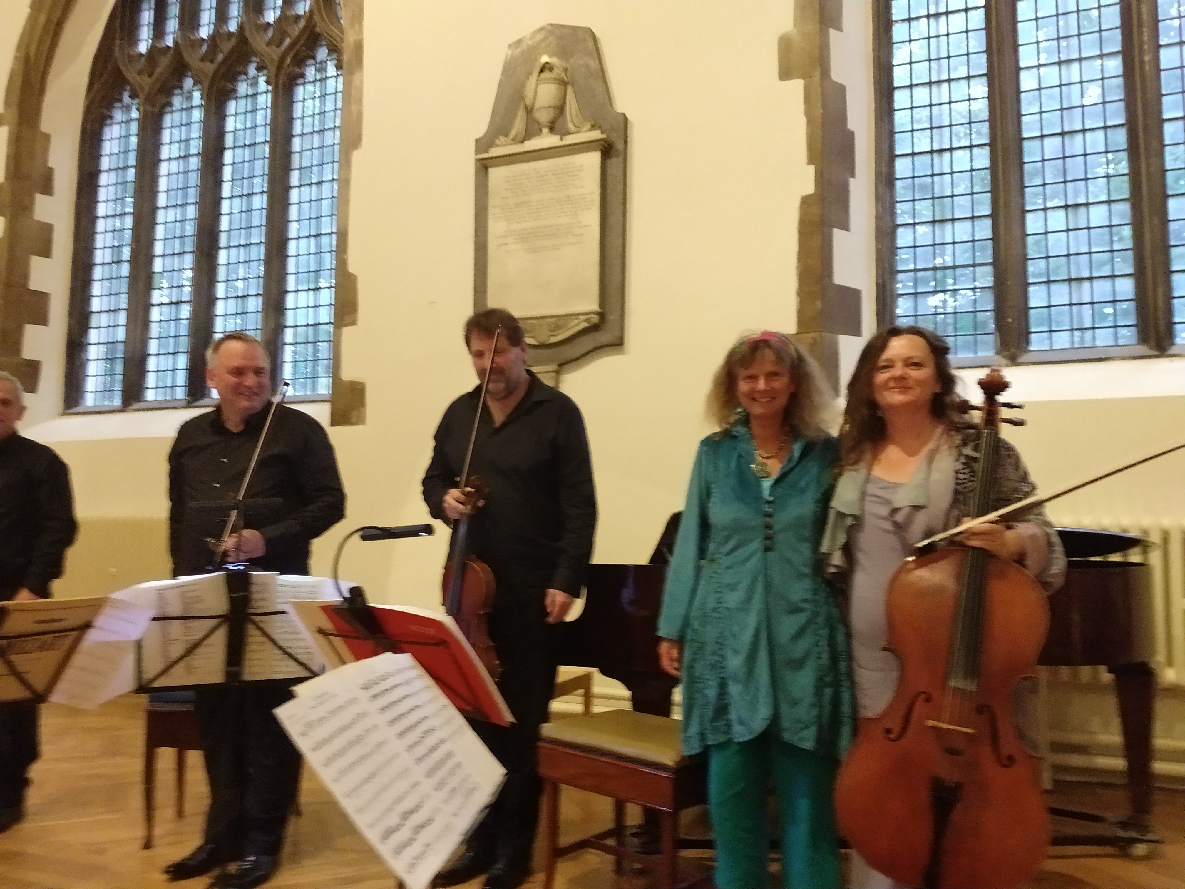 St Woolos Sinfonia after the Concert 2019 Aug 25th